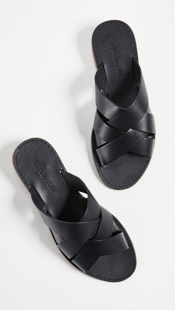 Madewell The Boardwalk Woven Slide Sandals | Cheap Sandals for Women ...