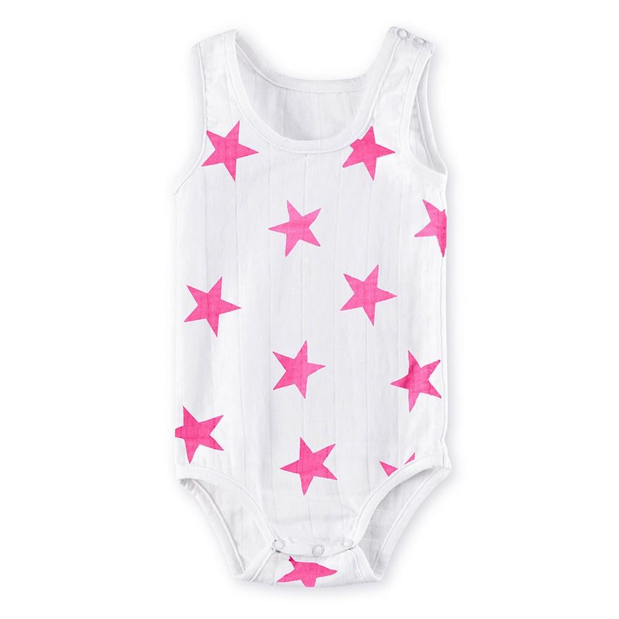 Aden + Anais Shocking Pink Star Tank Top Body Suit ($20)