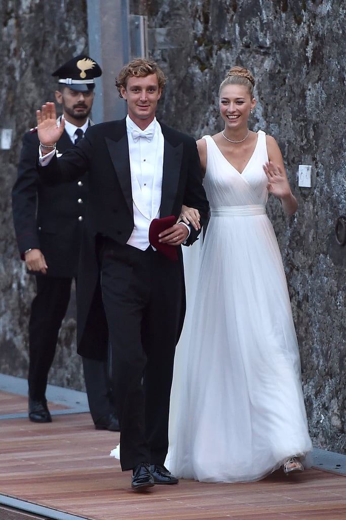 Beatrice Borromeo and Pierre Casiraghi
The Bride: Beatrice Borromeo, member of Italy's most ancient and aristocratic family.
The Groom: Pierre Casiraghi, Princess Grace's grandson.
When: July 25, 2015
Where: Angera, Italy