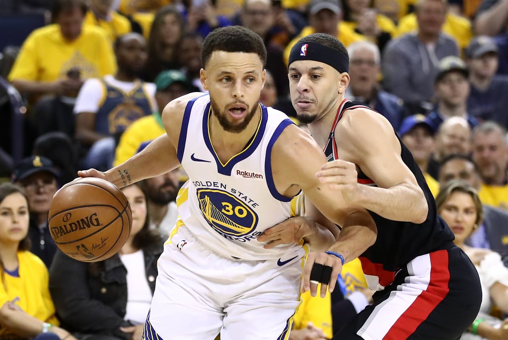 Steph and Seth Curry in Western Conference Finals 2019