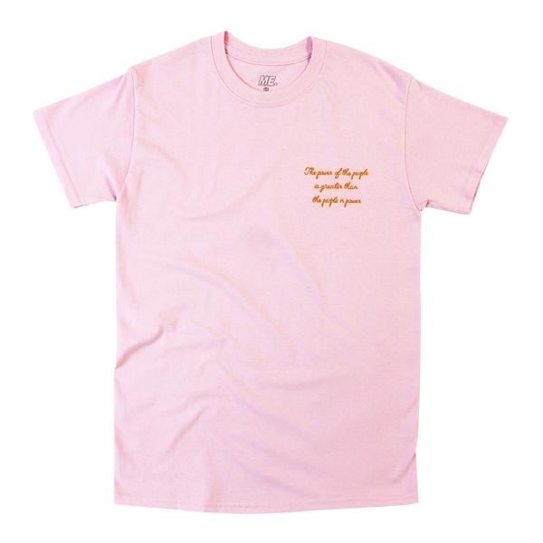 Pink "Power of the People" Tee