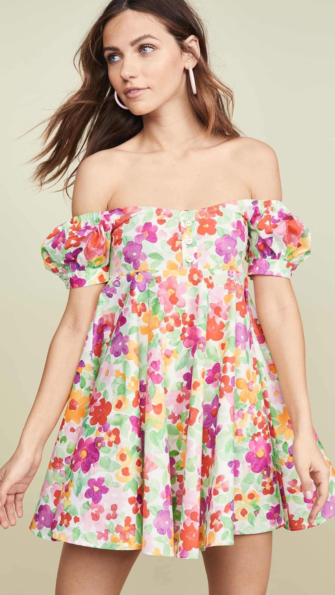 Caroline constas sales dina mini dress