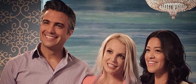 Britney Spears on the Set of Jane the Virgin