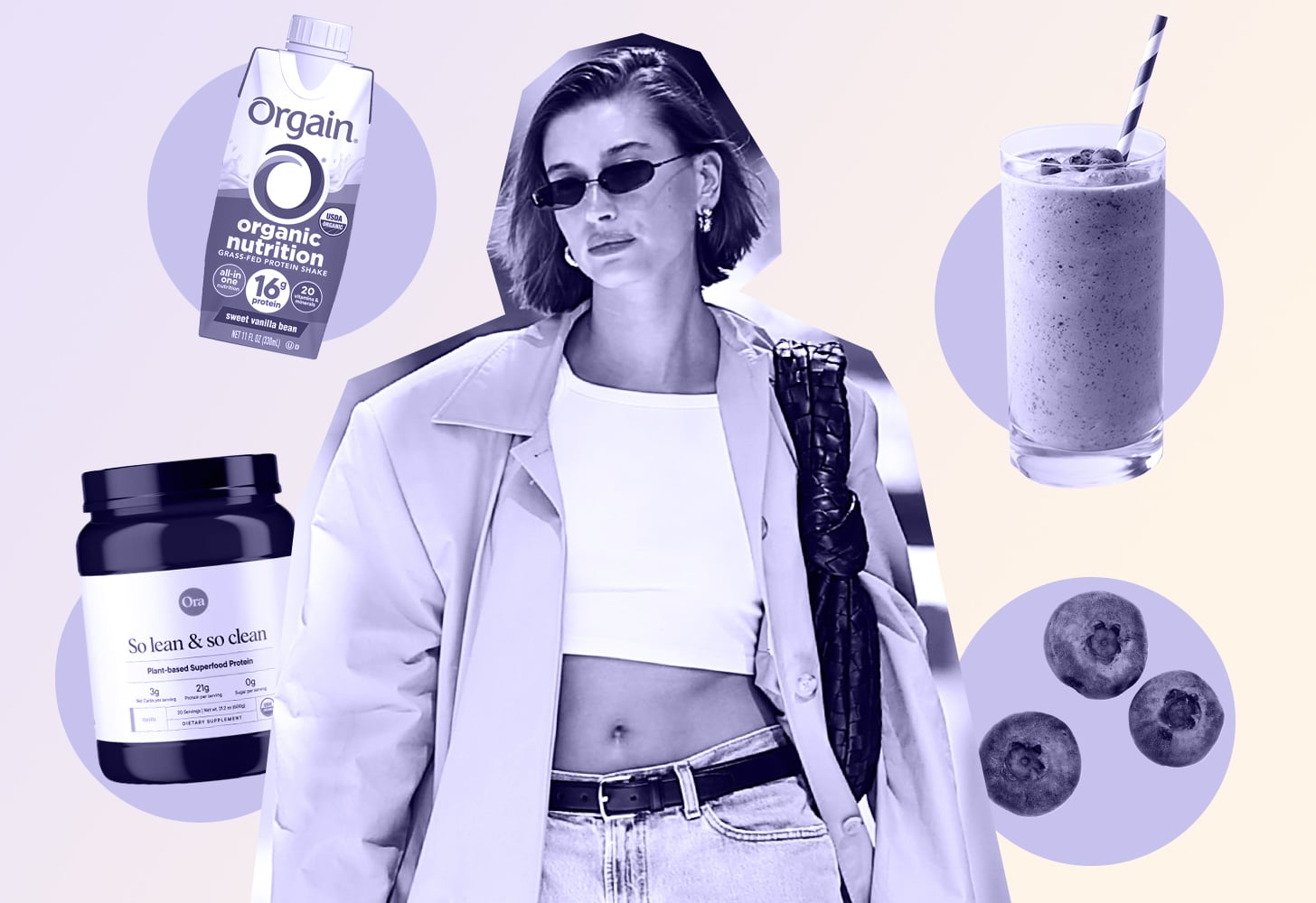 hailey bieber shares justin bieber's favourite protein shake recipe