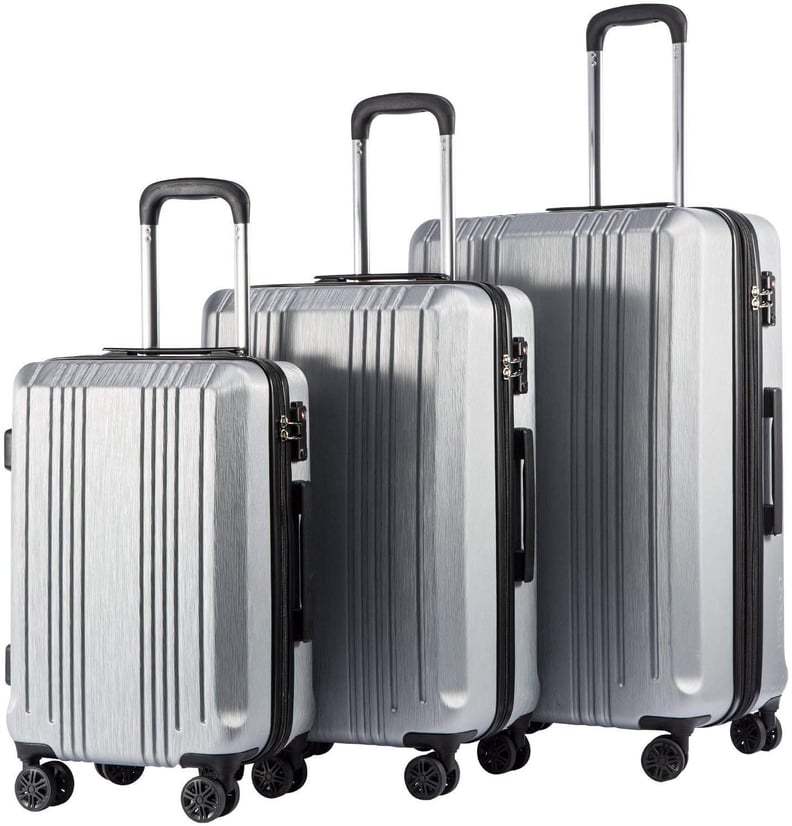 Coolife Luggage Expandable Suitcase Set