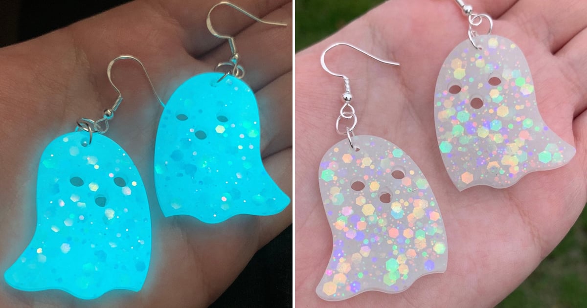 Shop the Best Glow-in-the-Dark Ghost Earrings on Etsy