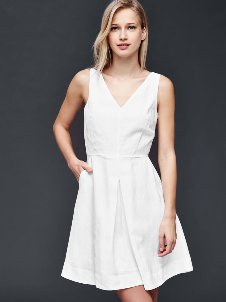 Gap Linen Fit and Flare Dress (70) Best White Dresses For Summer POPSUGAR Fashion Photo 43