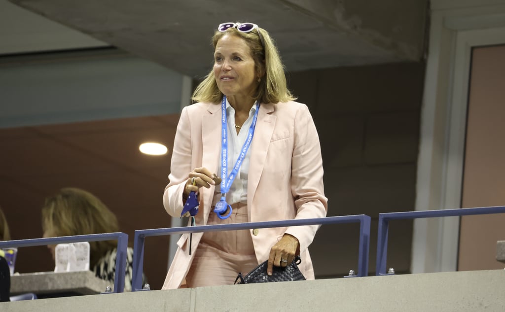 Katie Couric at the US Open on Sept. 6.