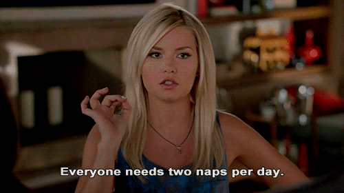 I won't go schedule-crazy.