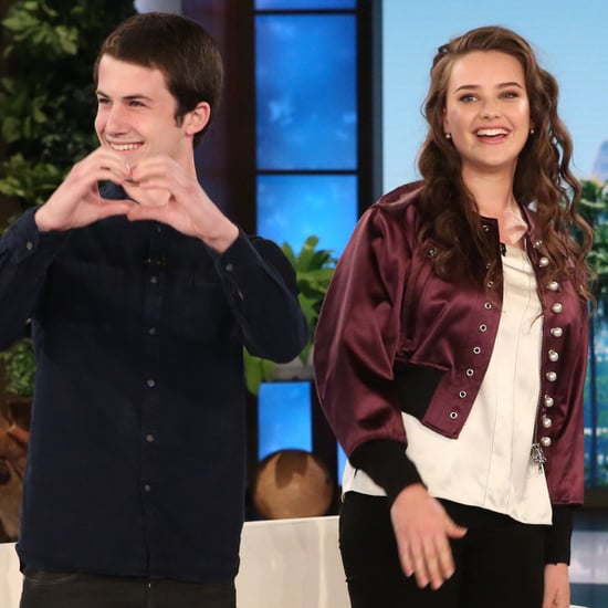 Katherine Langford and Dylan Minnette on Ellen DeGeneres