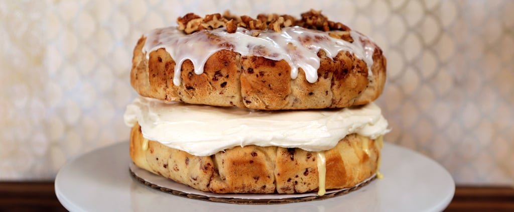 Cinnamon Roll Layer Cake