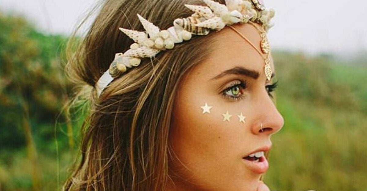 Mermaid Flower Crowns POPSUGAR Beauty