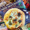 Trader Joe's New Roasted Garlic and Pesto Pizza Has a Deep-Fried Crust — Need We Say More?