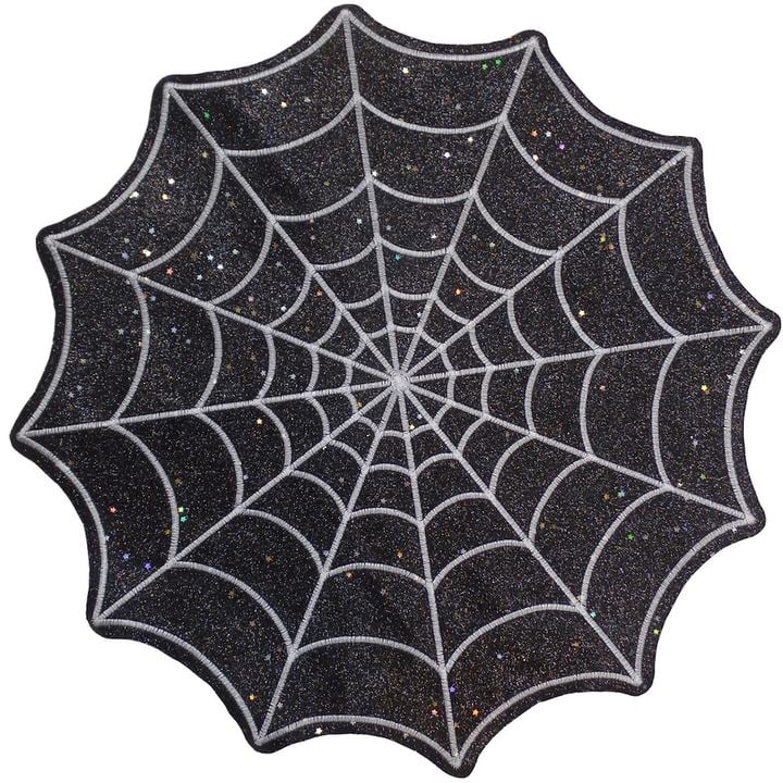 Celebrate Halloween Together Spider Web Placemat