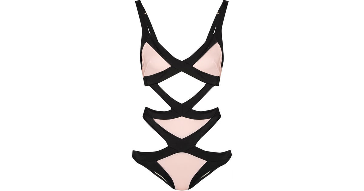 This Agent Provocateur Mazzy Cutout Swimsuit ($450) may not be | Edgy ...