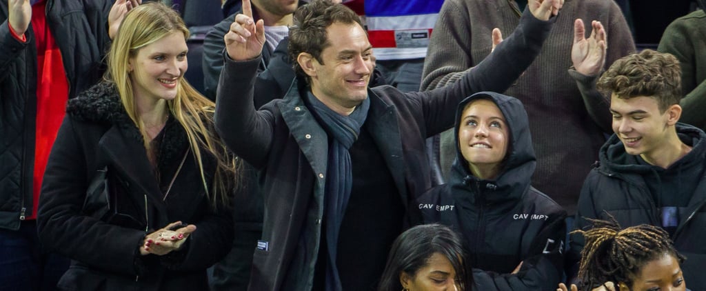 Jude Law With His Girlfriend and Daughter in NYC Dec. 2016