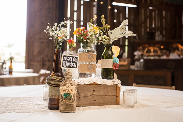 Centerpieces Rustic Themed Wedding Popsugar Love And Sex Photo 56 7365