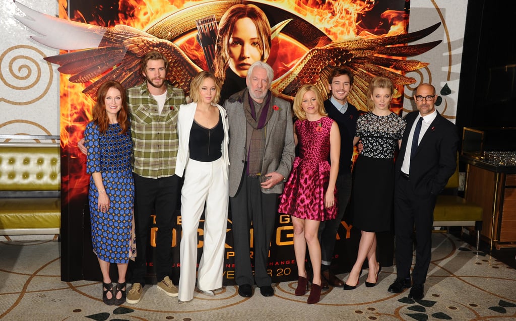 The Hunger Games Mockingjay Part 1 Cast in London