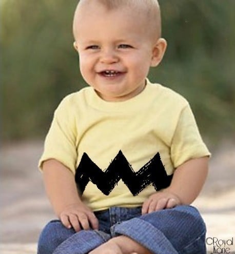 Charlie Brown Zig-Zag Kids Shirt