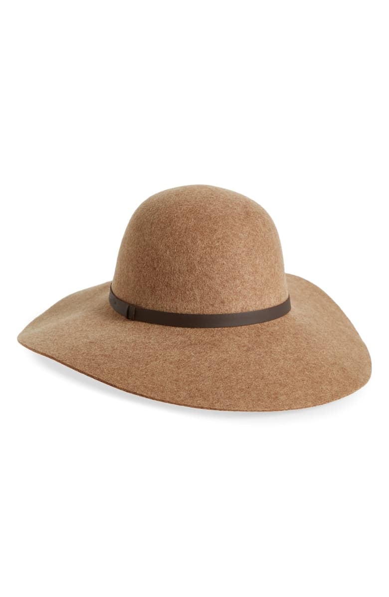 Nordstrom Refined Floppy Wool Felt Hat