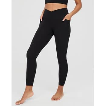 Shop OFFLINE By Aerie Real Me Xtra Crossover High Waisted Pocket Legging  online