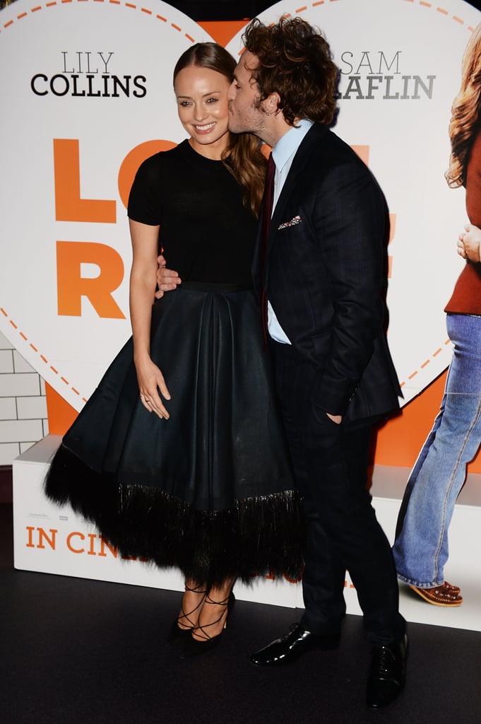 Sam Claflin and Laura Haddock Cute Pictures