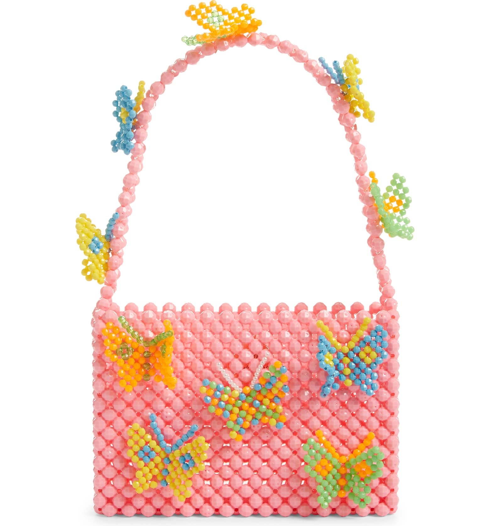 Susan Alexandra Mini Mariposa Beaded Handbag Barbie Ferriera