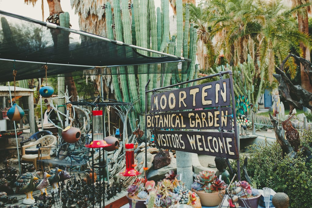 Trendy Palm Springs Wedding