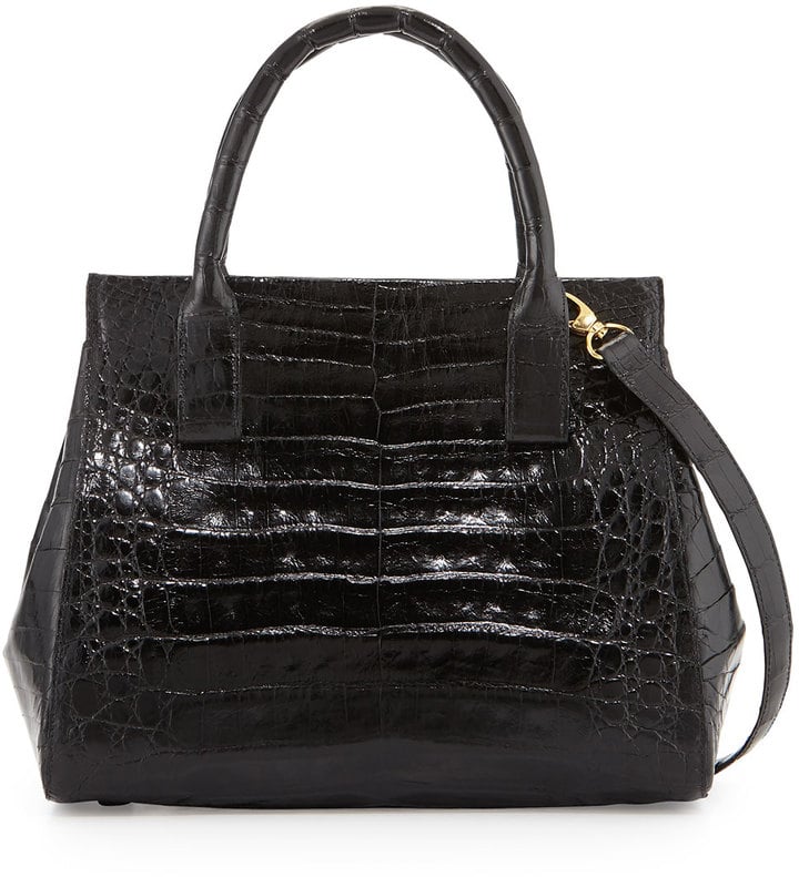 Nancy Gonzalez Loop Crocodile Small Satchel Bag ($3,350)