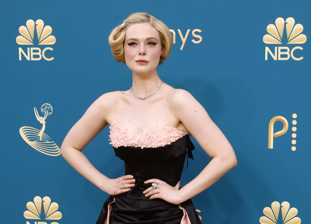 Elle Fanning Emmys Red Carpet Dress | Photos