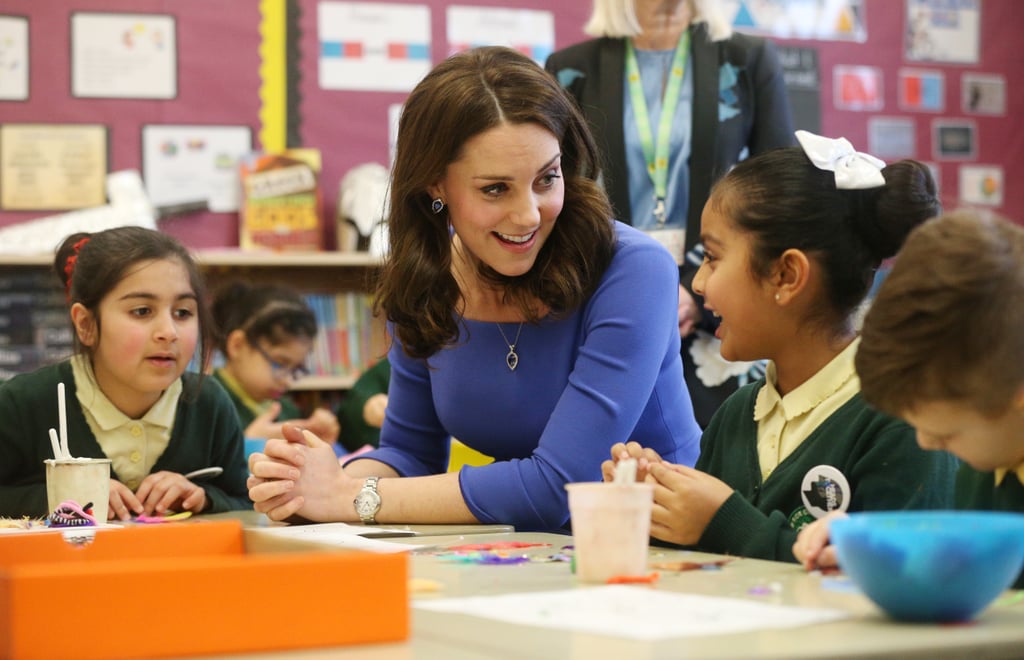 Kate Middleton Blue Seraphine Dress