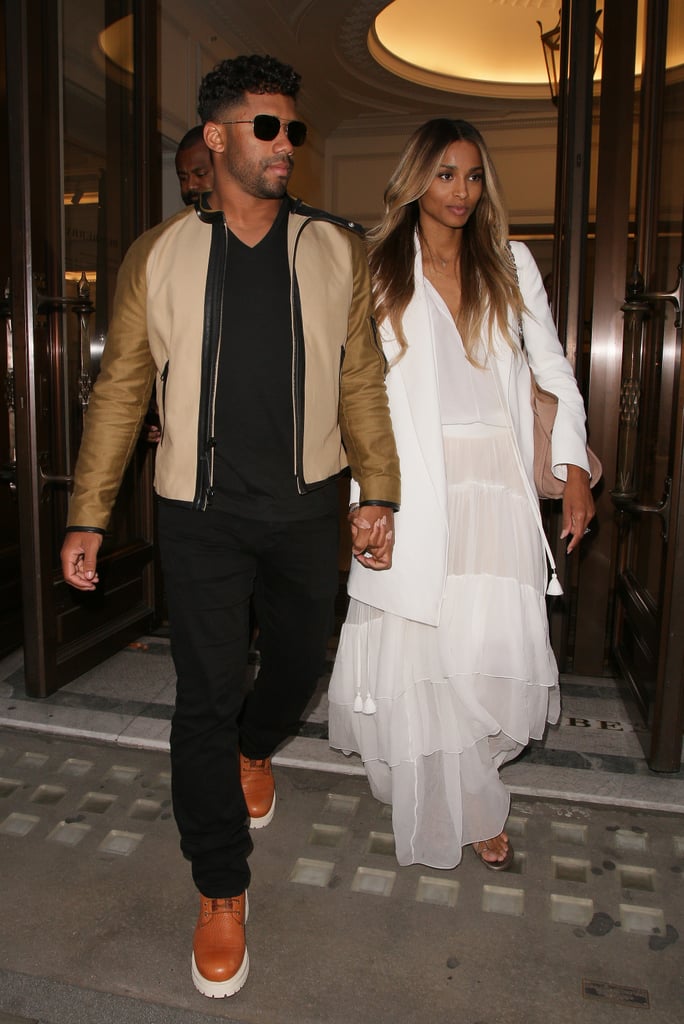Ciara and Russell Wilson Out in London Photos July 2016