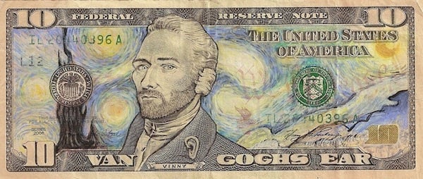 Dollar Bill Art Photos