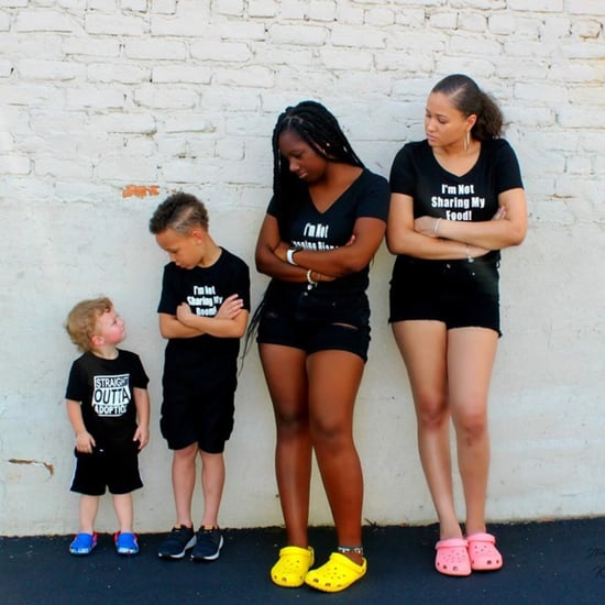 Family's Adoption Photo Shoot