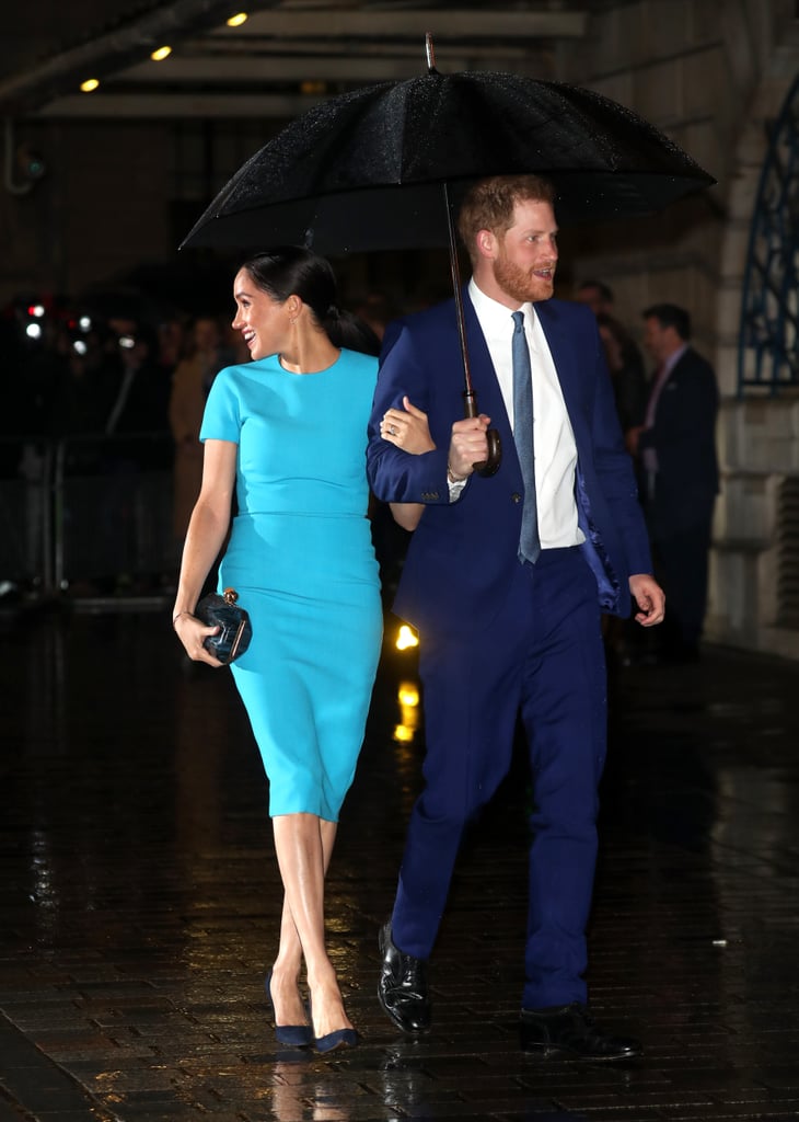 Prince Harry and Meghan Markle at the 2020 Endeavour Awards