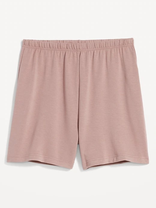 Old Navy High-Waisted Roll-Down Snuggly Fleece Pajama Sweat Shorts