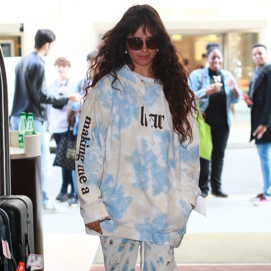 Camila Cabello Wears Her Liar Tie-Dye Sweatshirt in Paris