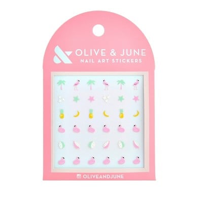 Olive and June Cabana Crush Nail Art Stickers
