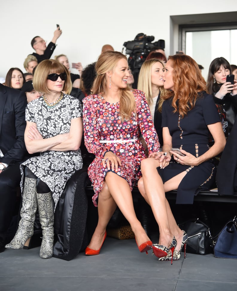 Blake Lively and Her Mom Look Almost Like Sisters at NYFW