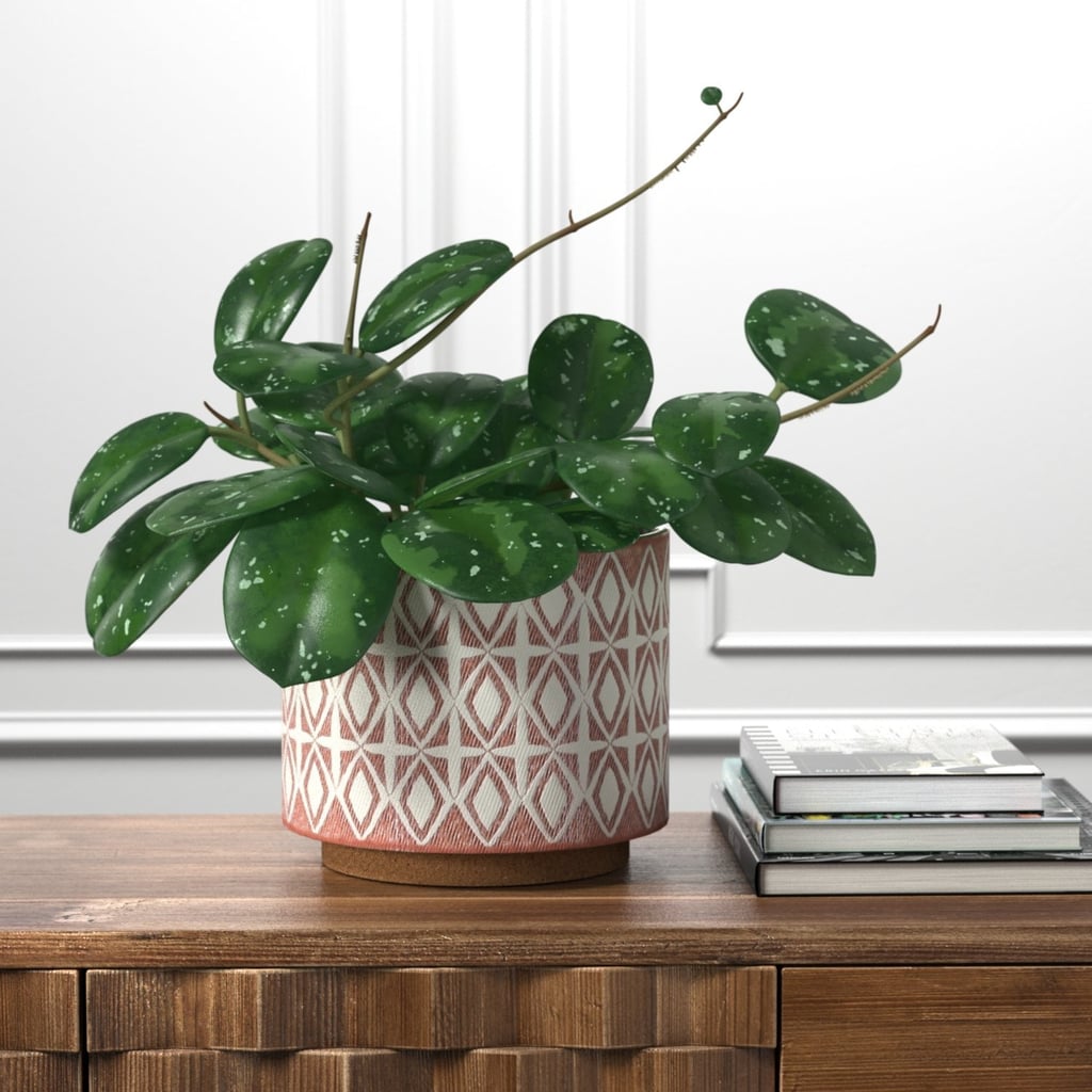 Rivet Modern Geometric Ceramic Indoor Planter Flower Pot