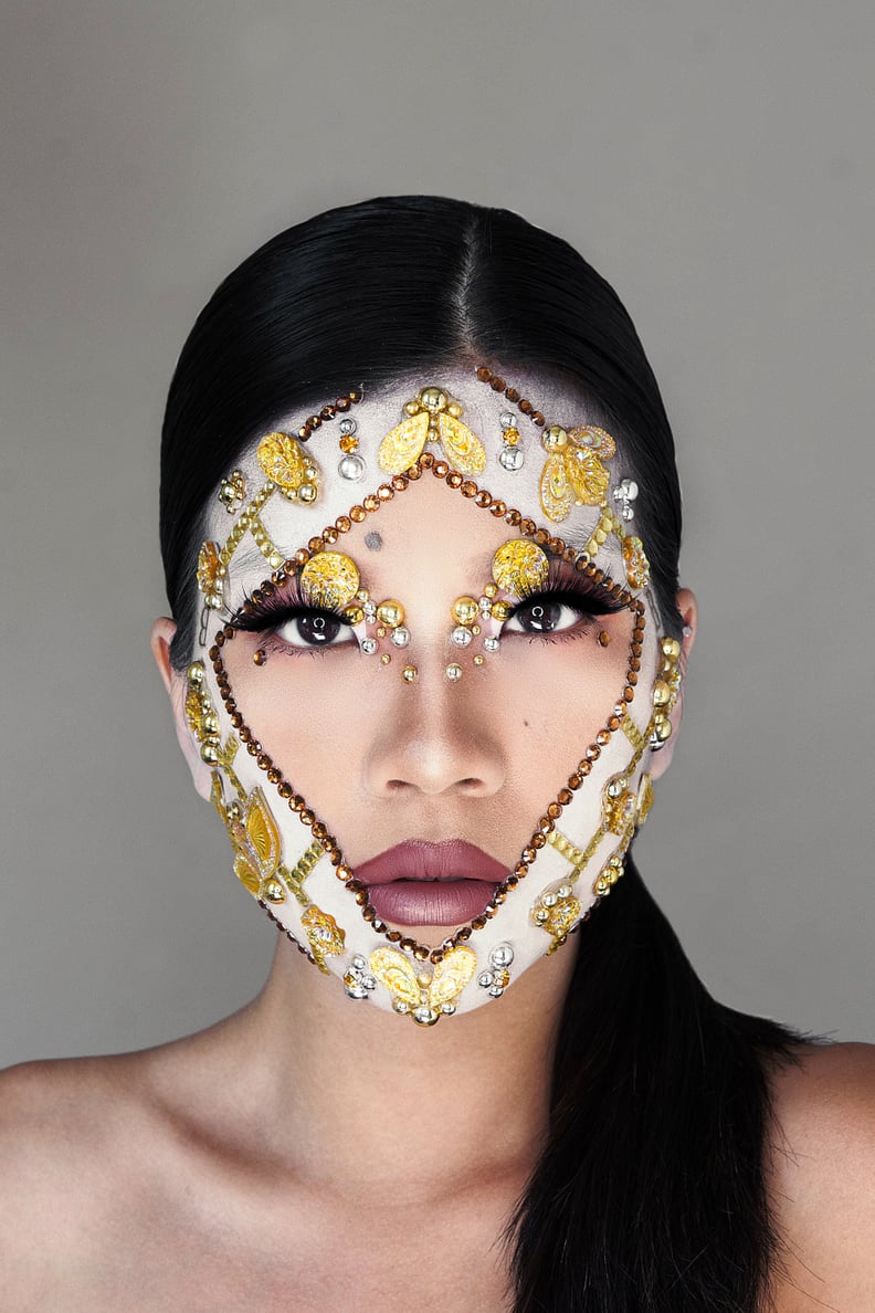 Cindy Chen Designs Balmain Makeup Look