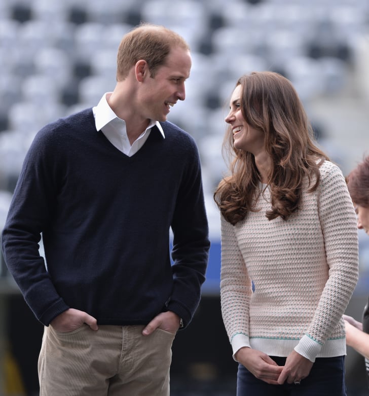 The Duke And Duchess Of Cambridge Shared A Sweet Moment During Their 0076