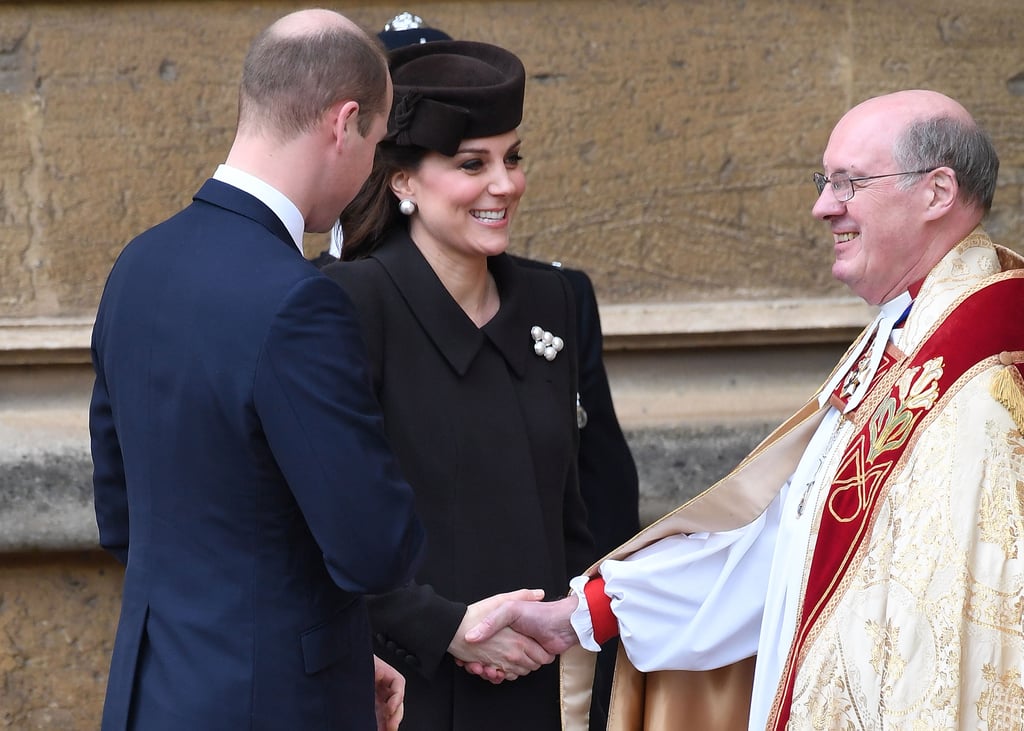 Kate Middleton Pearl Earrings on Easter 2018