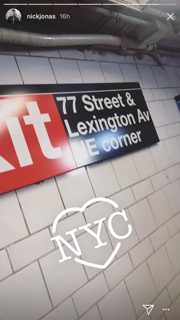 Nick Jonas Taking the Subway to the 2018 Met Gala