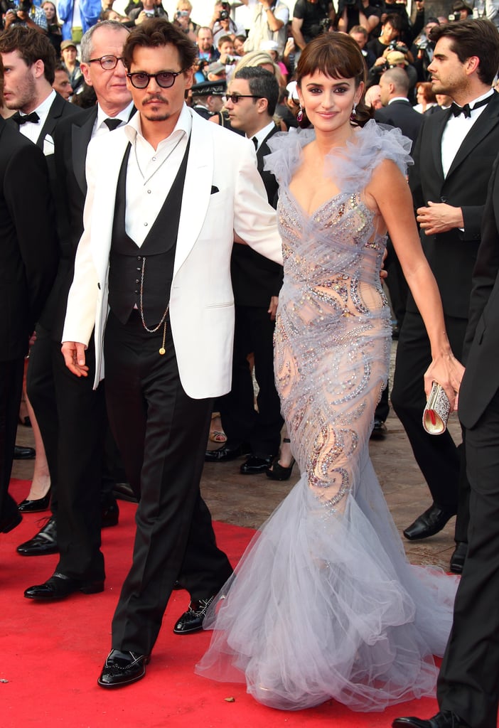 Johnny Depp and Penélope Cruz stepped onto the red carpet for the Pirates of the Caribbean: On Stranger Tides premiere during the 64th annual Cannes Film Festival in 2011.