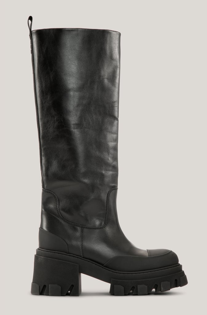 Ganni Chunky Heeled Tubular Boots