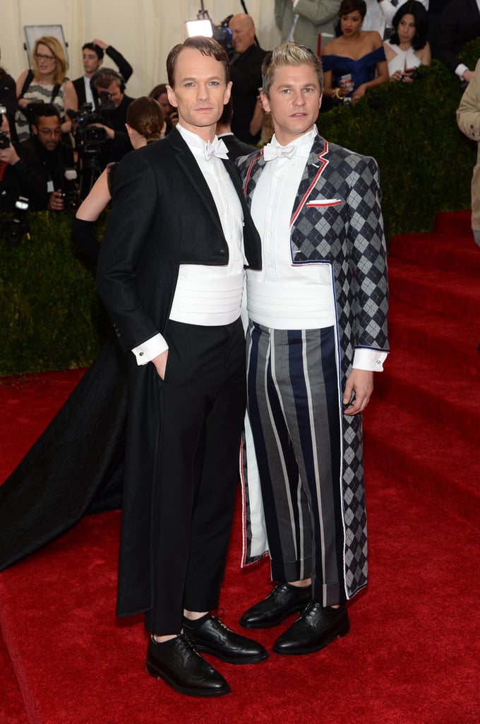 Neil Patrick Harris and David Burtka at the Met Gala 2014