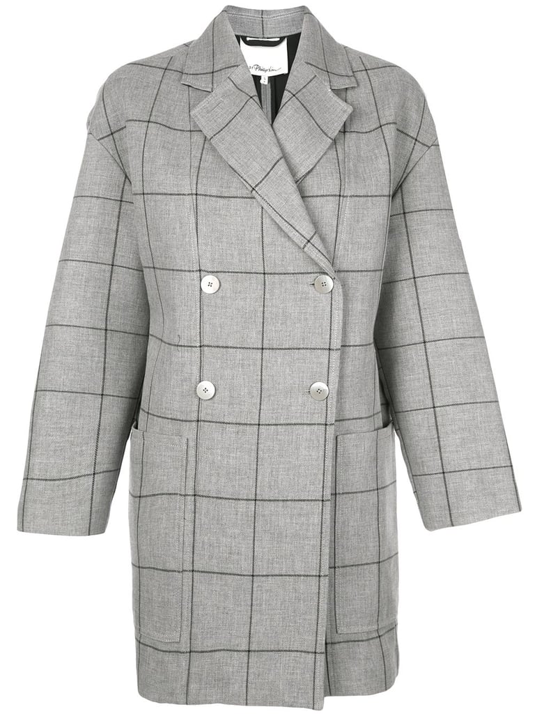 3.1 Phillip Lim Windowpane Cardigan Coat