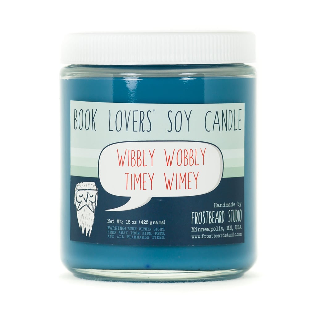 Wibbly Wobbly Timey Wimey candle