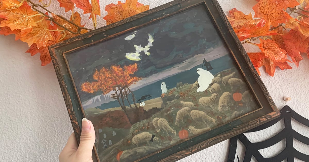 I Tried TikTok’s Viral Ghost Painting Trend For Halloween — Here’s How It’s Done